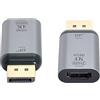 Cablecc DisplayPort DP Source a HDMI Sink Display 4K @ 60hz Ultra HD Converter Adapter per laptop HDTV