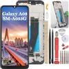 YHX-OU 6.5'' Nero+Telaio Schermo per Samsung Galaxy A03 SM-A035G/DSN SM-A035G SM-A035GZKGEUB LCD Display Touch Screen Digitizer Ricambio Assembly con Strumento di Installazione