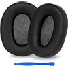 Linkidea Cuscinetti Auricolari di Ricambio Cuffie Audio Technica ATH-M50X, ATH-M50XBT, ATH-M60X, ATH-M50xBT2, ATH-M50, ATH-M40X, ATH-M30, ATH-M20, AR5BT (Similpelle/Nero)