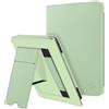 FINTIE Custodia per 6 Pollici Kindle (11ª Generazione) - Modello 2024/2022 | Protettiva Supporto Cover con Slot per Schede & Hand Strap, Funzione Auto Sveglia/Sonno, Salvia Verde
