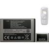 HIGHAKKU Batteria sostitutiva AB463446BU compatibile con Galaxy C120, C130, C140, D520, E250, E870, E900, i320, M3200 Beat S, X530, X680