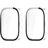 WIIKAI 2 Pacchi Cover Morbide Compatibile con Redmi Watch 5 Pellicola Protettiva in Vetro Temperato Custodia Proteggi Schermo Case.(trasparente)
