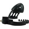 MKGMYGZ Regolabile Chastity Cage Uomo Sissy Cintura Di Castità Maschile Cock Cage Erotitici Sexy Per Coppie (Black)