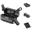 SMALLRIG S70 Microfono Wireless con Interfacce USB-C e da 3,5 mm per Telefoni/Tablet/Fotocamere, Microfono Invisibile e Leggero, Registrazione a 48 kHz/24 bit, Riduzione del Rumore, Nero - 5715