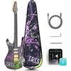 Enya Inspire 39 chitarra elettrica intelligente in fibra di carbonio