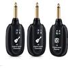 INGPARTNER A8 Sistema Wireless per Chitarra 2 Modalità Batteria al Litio Ricaricabile Integrata Trasmettitore Ricevitore Audio UHF Wireless per Chitarra Acustica Basso Violino (2TX+1RX)