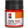 Marabu Textil Plus 17150005030 - Colore per Tessuti Scuri, 50 ml, Adatto per Pittura su Tessuto e Stampa su Tessuto, Dopo Il Fissaggio, Lavabile Fino a 40 °C