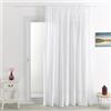Homemaison Tenda ignifuga non fuoco, 300 x 260 cm, con nastro arricciante, sicurezza rinforzata, pronta da applicare