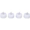 Rayher Lumini LED incl. Batterie, 3.8 cm Diametro, Bianco, 3.8 cm, Busta Blister 4 Pezzi, 69258102