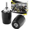 Area1 Set Pesi Manubrio/Ammortizzatori Vibrazioni per Moto - Compatibile con CRF, CB500X, Hornet, CB500 / 750/1100, CB125F, CB500F, CB500X, CB600F, CB650F, CB900F, CB1000, CBR125, CB125R