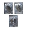 MEXITAL Pastiglie freno Anteriori + Posteriore per KLE 650(07-14)/ER6n ER6f ER650 EX650 (06-16)/Z750 ZR750 (04-05)/Z750S (05-07)/GPZ1100/GPX1100 (ZX1100 E/F) (95-98)/ZRX400 (ZR400E) (96)