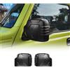 FDAIUN Per Suzuki Jimny JB64 JB74 2018 - 2025 ABS per specchietto retrovisore esterno auto, set completo di accessori per decorazione esterna, colore nero