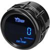 MOCNT Manometro Scarico Gas Temperatura 2 52mm Indicatore Calibro Tempe | Temperatura Gas di Scarico per Auto Luce Blu Digitali Temperatura Gas Strumenti Misuratore con Sensore