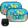 Mulor Parasole Auto Assorbimento Elettrostatico Parabrezza per Finestrini Laterale per Bambino Protezione UV 51×31 CM Dimensione Universale 2 Pezzi