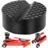 Your Day Mate Supporto universale in gomma, a parallelepipedo per martinetto, supporto 65 x 25 mm con taglio a V 15 x 7 mm, per tutte le auto fino a 3.5 tonnellate, blocchetto antiscivolo per cric di manovra