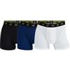 CR7 Men's Organic Cotton Trunk 3-Pack Bermuda, Multicolour, M Uomo