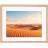 Kattepote Cornice Foto 10x8 pollici, Portafoto 20x25 cm, da tavolo o da parete, per foto da 20x25 cm max e con passepartout per esporre foto da 15x20 cm, realizzata in legno di faggio