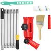 QESSUVNC Set di rulli telescopici, lunghezza regolabile, per pittura e decorazione, facile e veloce da usare