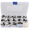 HALJIA 70PCS regolatore di tensione IC kit assortimento LM317T L7805 L7806 L7808 L7809 L7812 L7815 L7824 L7905 L7906 L7908 L7909 L7912 L7915 con 100PCS particelle isolanti e 100PCS Silicon Wafer