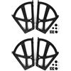 Lwuey Cerniera Per Scarpiere,Mobili Scarpe Cerniere Ripiano Ribaltabile Piastra Telaio Girevole Accessorio Cremagliera Parts Hardware Scaffali per Cucina Soggiorno Scarpiera Furniture 4 Pezzi
