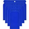 Kioiner Spatola di Plastica, Set di 4 Spatole per Stucco per Carrozzeria, Spatola per Pittura, Spatola Giapponese, Raschietto per Stucco Leggero e Riutilizzabile per Lisciare Superfici, Rasatura, Cazzuola
