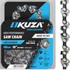 KUZA Catena per motosega da 25,4 cm, passo 3/8 LP, calibro 1,27 mm, 40 maglie, in acciaio tedesco, compatibile con MAKITA, ECHO, Remington RM1035P, Worx WG309, Sun Joe SWJ803E, Craftsman - e altri
