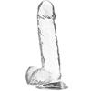 X RAY XRAY CLEAR DILDO REALISTICO TRASPARENTE 20CM X 4.5CM