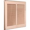 La Ventilazione GRA24R Griglia Quadra da Sovrapporre, Rame