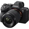 Sony Alpha 7 IV Fotocamera full frame con obiettivo 28-70 mm - 33 MP, autofocus in tempo reale, 10 fps, video 4K 60p, touchscreen, funzioni professionali per foto e filmati