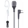 Midland - Microfono con Auricolare MA31-L PRO per Sicurezza, Softair e Outdoor - Cavo Silicone Trasparente, Doppia Clip, Compatibile con Radio Alan 42, Walkie Talkie Midland G7 G9 Serie XT M-MINI M-20