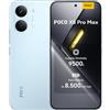 XIAOMI POCO X8 Pro Max, Smartphone 12+512GB, Dimensity 9500s, Batteria 8500mAh (typ), Display AMOLED ultra luminoso, Fotocamera da 50MP con OIS, Blu, Garanzia 2 anni+1 anno extra, Caricatore non incluso