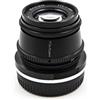 TTARTISAN TT Artisan 35 mm F1.4 APS-C - Connettore per oggetto, Leica L Sigma, Panasonic Mount Black Obiettivo grandangolare con messa a fuoco manuale (TTAL3514LLB)