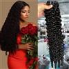 Starwining Burmese Curly Bundles Human Hair Extensions Tessitura Capelli Veri Ricci Naturali Matassa Capelli Veri Tessitura Umani Donna Viaggi E Vacanze 20 Pollici