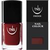 TNS Cosmetics - Aubergine smalto marrone-bordeaux formula professionale, coprente e brillante. 10 ml