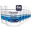 Clearasil Detergente per pori - Cuscinetti anti brufoli e punti neri per la pulizia dei pori del viso - 6 x 65 pezzi