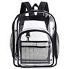 FISHSHOP Zaino in PVC Trasparente,Impermeabile Casual Bag Zainetto Zaino Trasparente Donna Uomo Zaini,Per Scuola Lavoro Viaggio Palestra Spiaggia Concerti Festival (S)