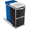 simplehuman Riciclatore per armadi estraibili da 35 litri - 5,7x5,7x26,2 cm; CW1016