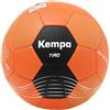 Kempa Tiro Pallone da pallamano per bambini, pallone da allenamento, peso ridotto, pallone per bambini, allenamento e gioco, in schiuma morbida, arancione fluo/nero