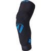 Seven iDP Ginocchiere 7iDP Sam Hill - Ginocchiere Premium per MTB, per Downhill, Enduro e All-Mountain, Progettate per la Massima Protezione. (Nero/Blu, XL)