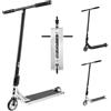 CORE ST3 Monopattino acrobatico completo, monopattino professionale per qualsiasi età - Pro Street Scooter per bambini e adulti - Ready to Ride Trick - Lucido