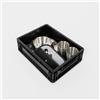BOXIO - CookUp: set completo di 28 pezzi per campeggio cucina 40 x 30 x 12 - Accessorio perfetto per il fornello da campeggio in piccola Eurobox con stoviglie e posate