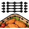 Charmofun Magneti per Carta da Forno Airfryer, 12 Pezzi Calamite Friggitrice Ad Aria, Silicone Resistente al Calore, Accessori per Vari Modelli di Friggitrici Ad Aria