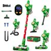 SUXIANGVAC Aspirapolvere a batteria 48KPa/500W/55min, aspirapolvere senza fili con stazione di ricarica a parete, autoportante, spazzola anti-groviglio, per peli di animali/tappeti/pavimenti duri/auto