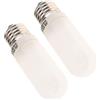 POFET 2 Pezzi JDD Tipo 250 W 220-240 V E27 (Vite Edison Standard) Lampadina alogena Satinata, Lampadina di modellazione di Ricambio per Illuminazione strobo Studio Fotografico