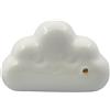 Gentile Ceramiche Nuvola bianca con dettaglio oro in ceramica - Linea Baby Soft (8cm)