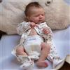 WKYUWS Real Baby Doll 48 cm Reborn Baby Dolls Silicone Full Body Girl 18Inch Realistico Neonato Bambole Che Sembrano La Vita Reale Come Bambola Neonata