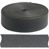 Aerzetix - C77610 - Nastro gallone Twill a Spina di Pesce 9 Metri x 20mm - in 79% Cotone e 21% Poliestere - Colore Grigio