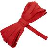 Aerzetix - C77221 - Nastro in sbieco 9 Metri x 12mm - in Cotone - Colore Rosso - passamaneria gallone Abbigliamento Cuscini trapunte