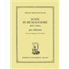 Edizioni Suvini Zerboni Suite in Mi Maggiore BWV 1006A - Score