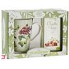 VICENTINI 1920 SRL REGINA DI FIORI SCATOLA REGALO MUG + CASETTA BOSCO 15 BUSTINE